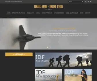 Idfstore.com(Israel Army Surplus) Screenshot