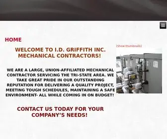 Idgriffith.com(Griffith Inc) Screenshot