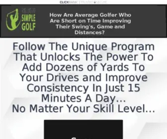 IDGT40.com(Golf training) Screenshot