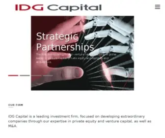 IdgVentures.com(IDG Ventures) Screenshot