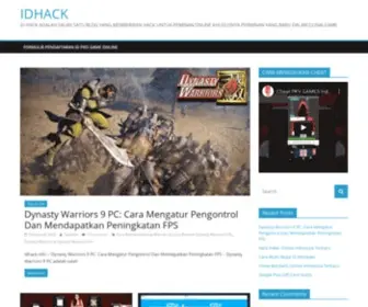 Idhack.info(ID HACK ADALAH SALAH SATU BLOG YANG MEMBERIKAN HACK UNTUK PEMINAN ONLINE KHUSUSNYA PERMINAN YANG BARU DALAM DUNIA GAME) Screenshot