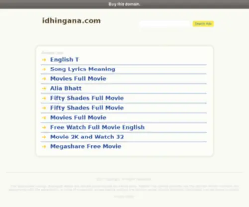 Idhingana.com(Hindi Songs) Screenshot
