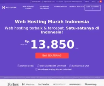Idhostinger.com(Hosting Pilihan Banyak Fitur) Screenshot