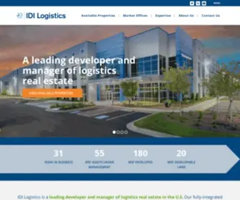 Idi.com(Industrial Developments International) Screenshot