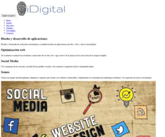 Idigital.com.py(iDigital) Screenshot