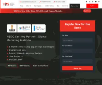 Idigitalstudies.com(Digital marketing course) Screenshot