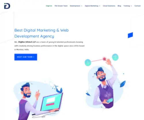 Idigitize.co(Best Digital Marketing & Web Development Agency in Mumbai) Screenshot