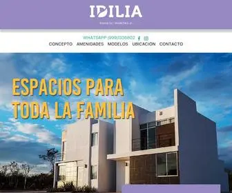 Idilia.com.mx(Casas al Norte de Mérida desde $1) Screenshot