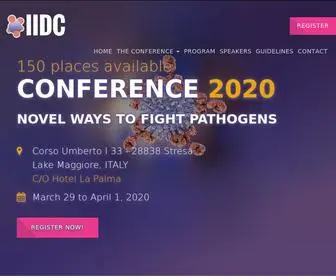 Idimmunotherapy.com(Immunotherapy for Infectious Diseases Conference) Screenshot