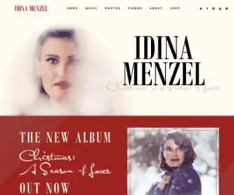 Idinamenzel.com(Idina Menzel) Screenshot