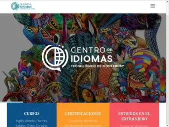 Idiomastec.mx(Centro de Idiomas del Tecnol) Screenshot