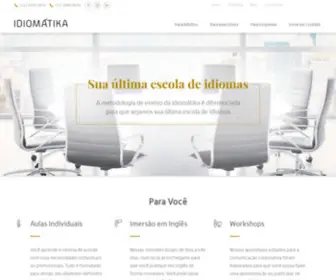 Idiomatika.com.br(Idiomátika) Screenshot