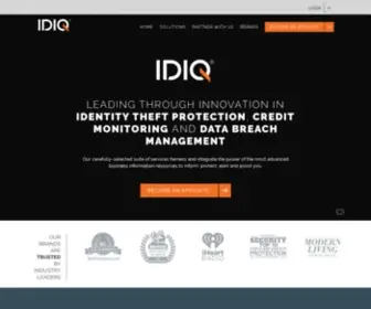 Idiq.com(Identity Theft Protection) Screenshot
