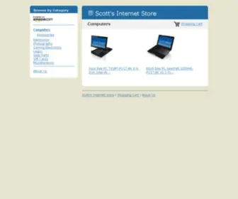 Idis.com(Scott's Internet Store) Screenshot