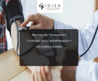 Idisalud.com(IDISA) Screenshot