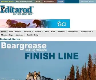 Iditarod.com(Last Great Race on Earth) Screenshot