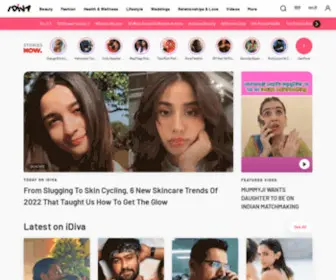 Idiva.com(Women's Beauty) Screenshot