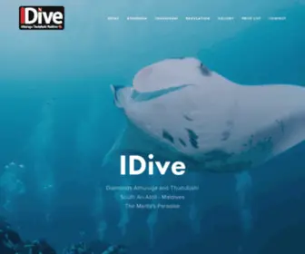 Idive-Maldives.com(IDive Diving Center Maldives) Screenshot