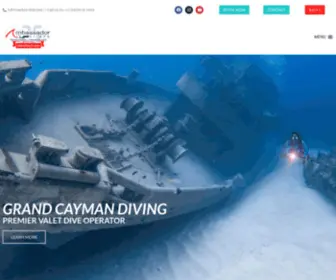 Idivecayman.com(IDive Cayman) Screenshot