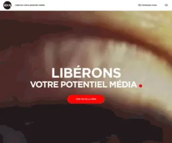 Idix.fr(Libérons votre potentiel média) Screenshot
