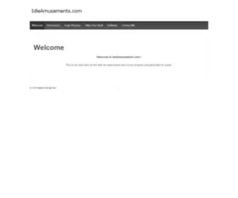 Idleamusements.com(My Hobby Site) Screenshot