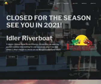 Idlersouthhaven.com(IDLER RIVERBOAT) Screenshot