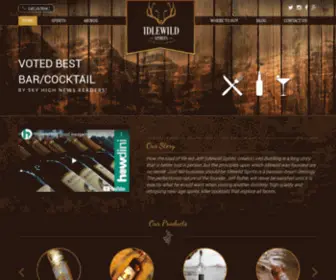 Idlewildspirits.com(Idlewild Spirits) Screenshot