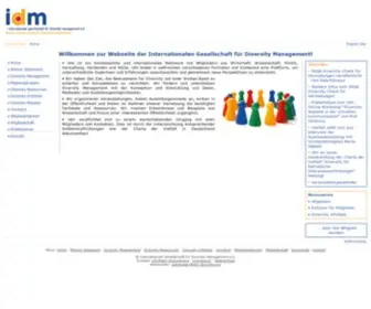 IDM-Diversity.org(Idm) Screenshot