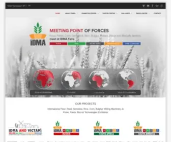 Idma.com.tr(IDMA International Milling Expo) Screenshot