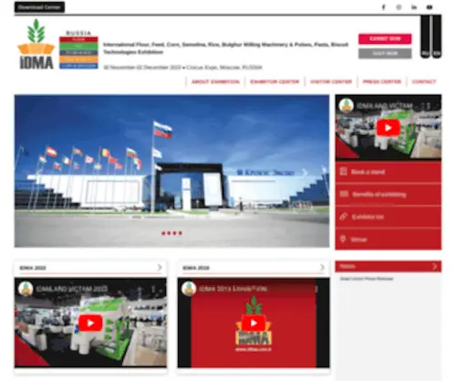 Idmarussia.com(Dma Russia) Screenshot