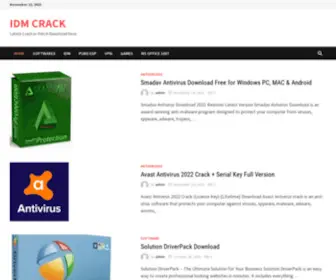 Idmcracks.com Screenshot