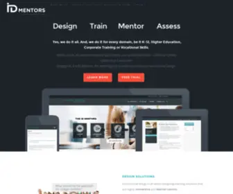 Idmentors.com(ID Mentors) Screenshot