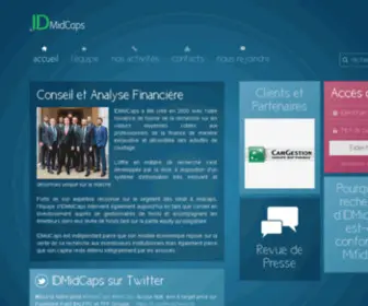 Idmidcaps.com(IDMidCaps) Screenshot