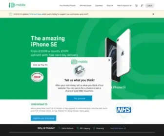 Idmobile.co.uk(Pay Monthly Phone & SIM Offers) Screenshot
