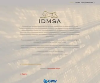 Idmsa.pl(IDM SA) Screenshot