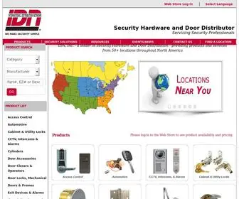 IDN-Inc.com(IDN-INC, Security Solutions) Screenshot