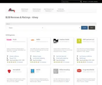 Idney.com(B2B Reviews & Ratings) Screenshot