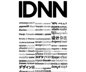 IDNN.org(International Design News Network) Screenshot