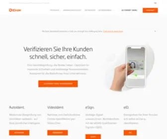Idnow.de(Für hohe Konversionsraten & Regulationskonformität) Screenshot