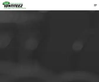 Idntiteez.com(Idntiteez) Screenshot