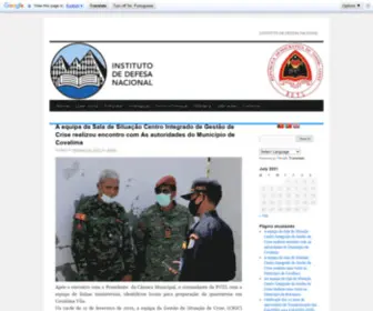 IDN.tl(INSTITUTO DE DEFESA NACIONAL) Screenshot