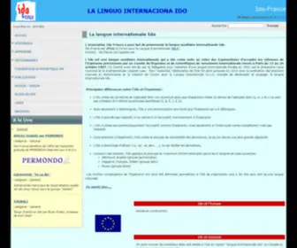 Ido-France.ovh(La langue internationale Ido) Screenshot