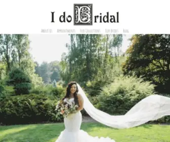 Idobridal.com(I Do Bridal) Screenshot