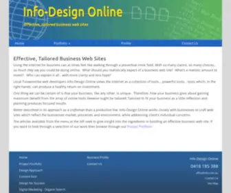 Ido.com.au(Info-Design Online) Screenshot