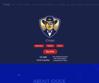 Idoge.co(Influencer Doge ($iDoge)) Screenshot