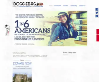 Idoggiebag.org(IDoggiebag do you) Screenshot