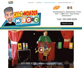 Idomagic.com(Magic Show for Kids) Screenshot