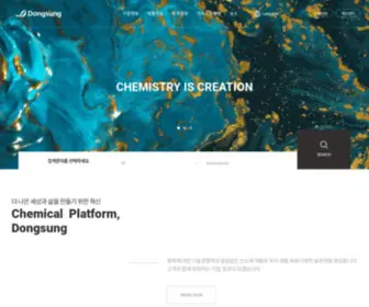 Idongsung.com(동성케미컬) Screenshot
