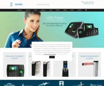 Idonic.com(Relógios de Ponto) Screenshot