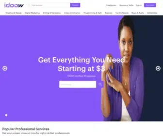 Idoow.net(Freelance Services Marketplace) Screenshot